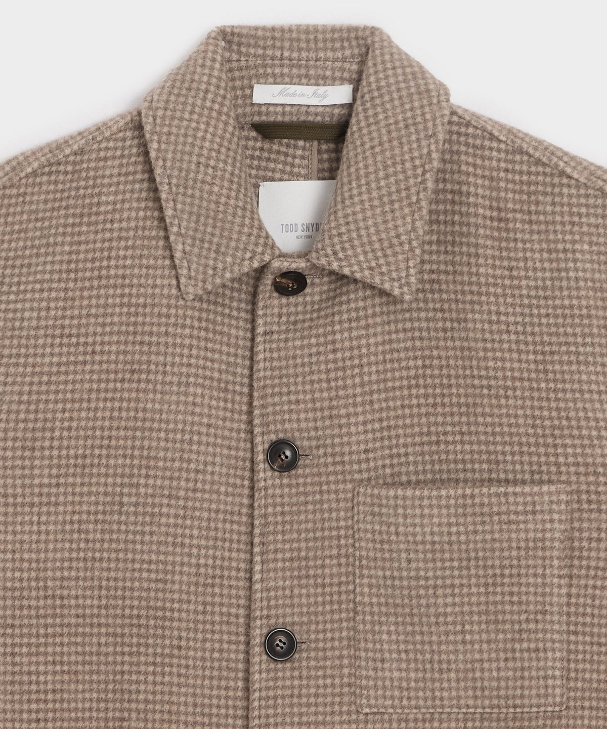 Todd Snyder Wool-Cashmere Chore Coat - Taupe