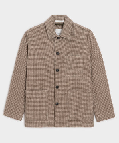 Todd Snyder Wool-Cashmere Chore Coat - Taupe