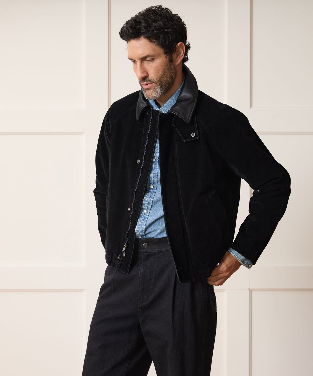 Todd Snyder Short Stable Jacket - Black