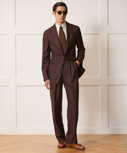 Todd Snyder Italian Flannel Wythe Trouser - Hazelnut