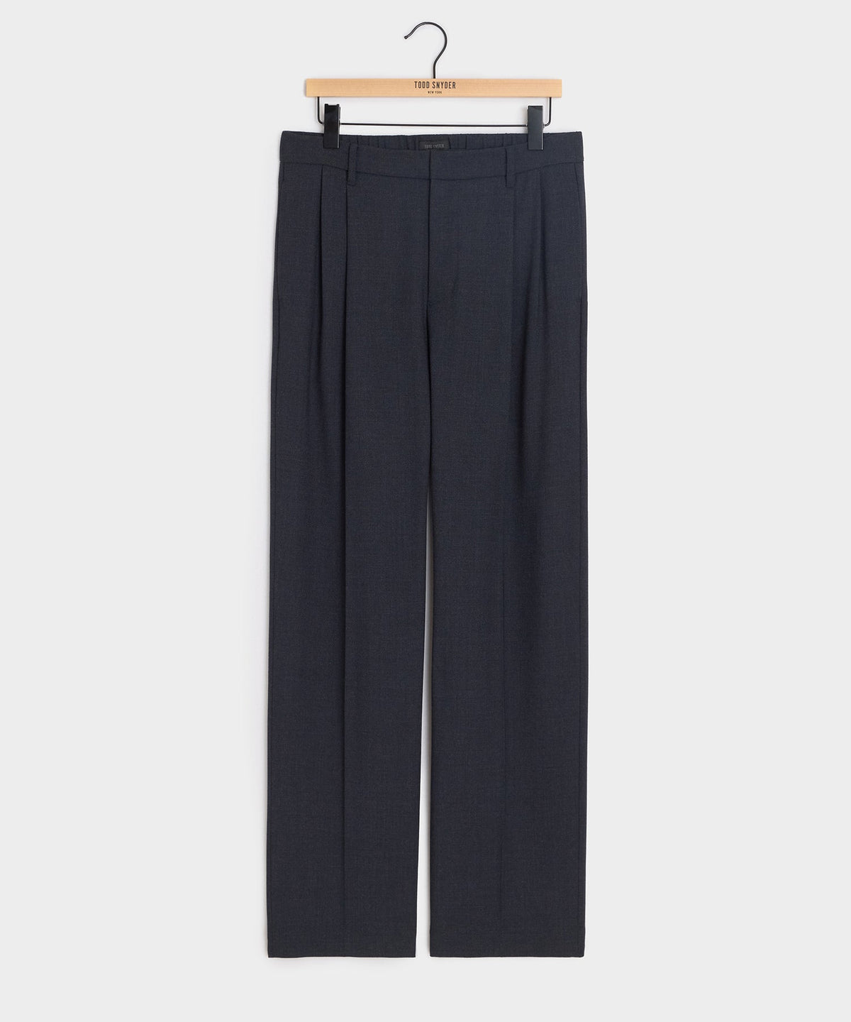 Todd Snyder Italian Lightweight Wool Officer Trouser - Library Ink