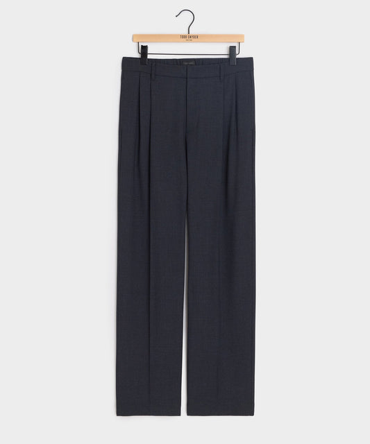 Todd Snyder Italian Lightweight Wool Officer Trouser - Library Ink