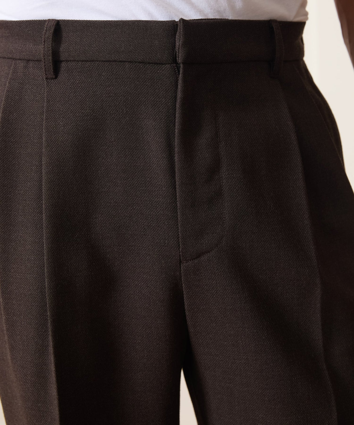 Todd Snyder Italian Lightweight Wool Officer Trouser - Moorland Bark