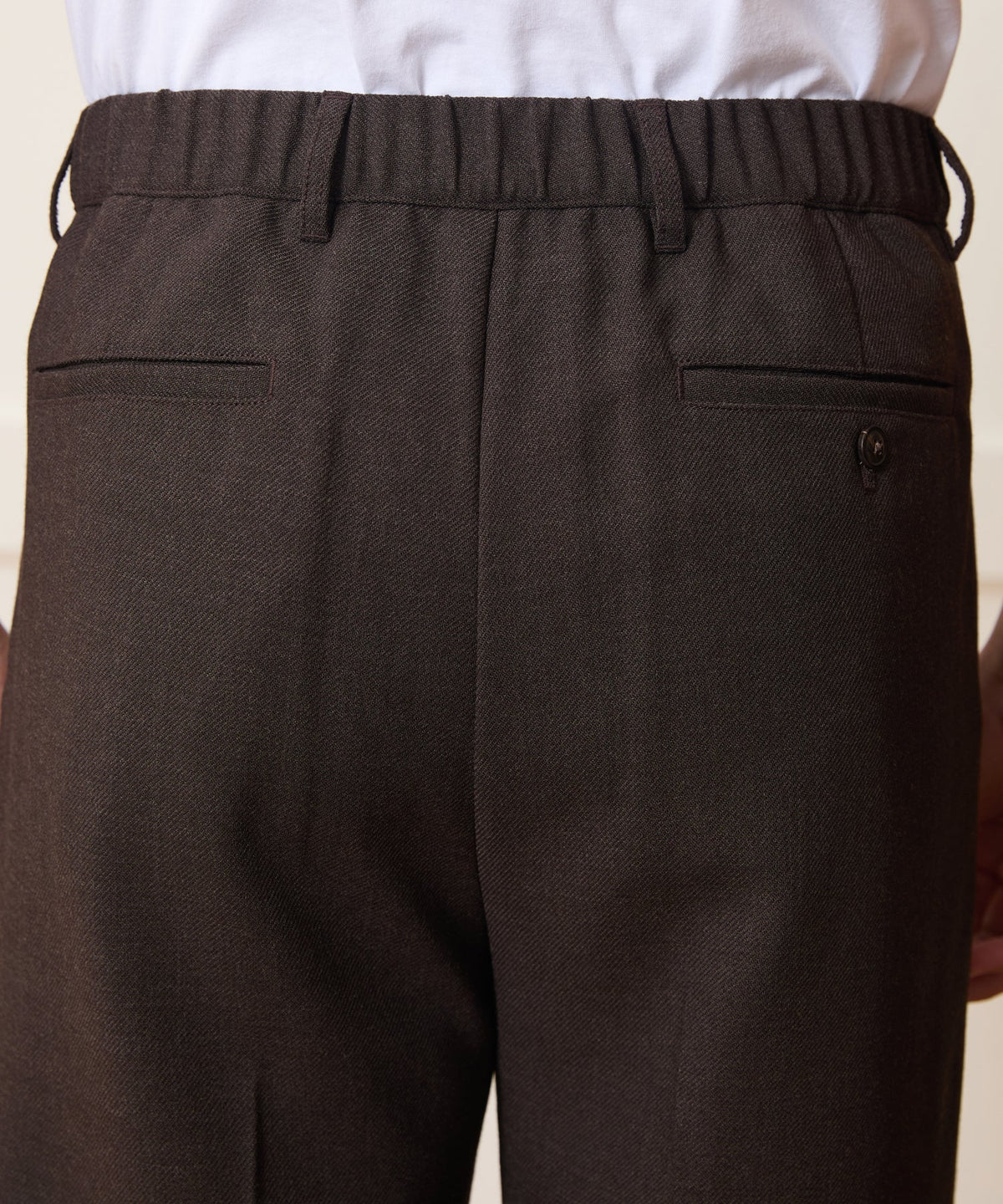 Todd Snyder Italian Lightweight Wool Officer Trouser - Moorland Bark