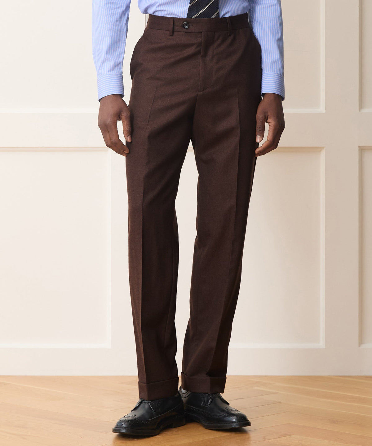 Todd Snyder Italian Flannel Madison Trouser - Hazelnut