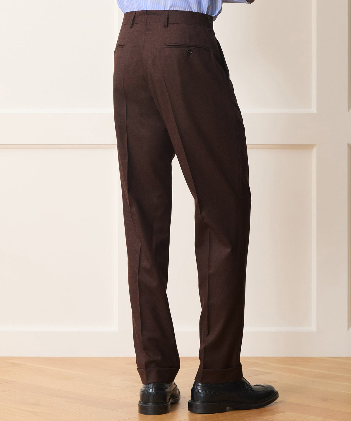 Todd Snyder Italian Flannel Madison Trouser - Hazelnut