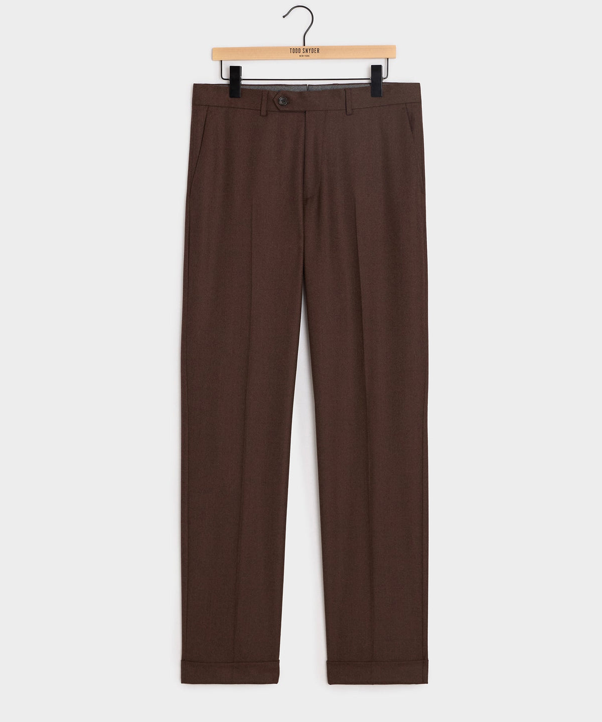 Todd Snyder Italian Flannel Madison Trouser - Hazelnut