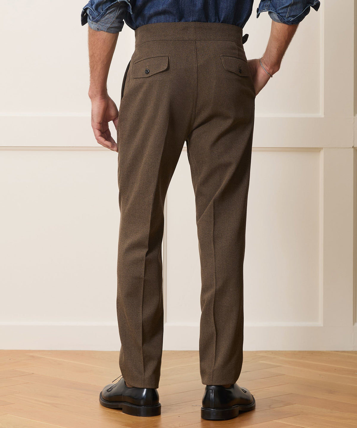 Todd Snyder Italian Cavalry Twill Gurkha Trouser - Brown
