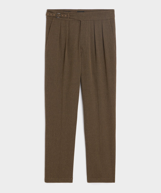 Todd Snyder Italian Cavalry Twill Gurkha Trouser - Brown
