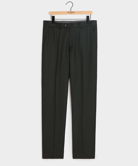 Todd Snyder Italian Flannel Sutton Trouser - Emerald Green