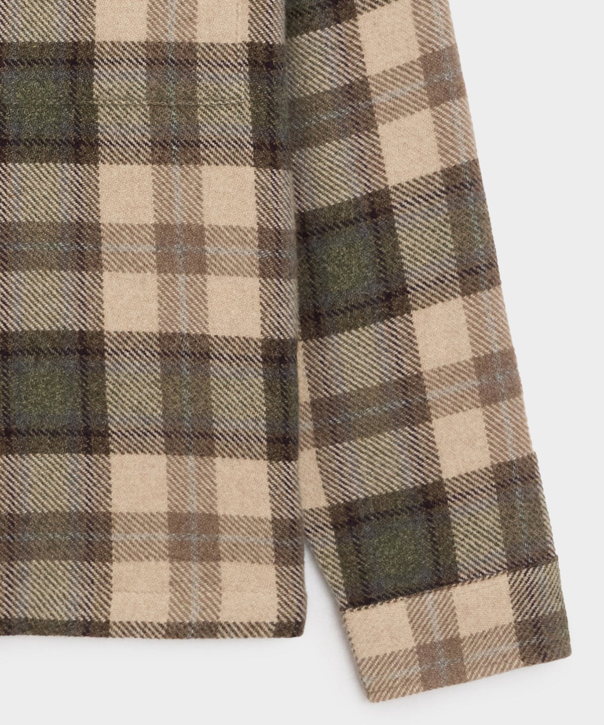 Todd Snyder Cashmere-Wool Lowland Shirt Jacket - Taupe