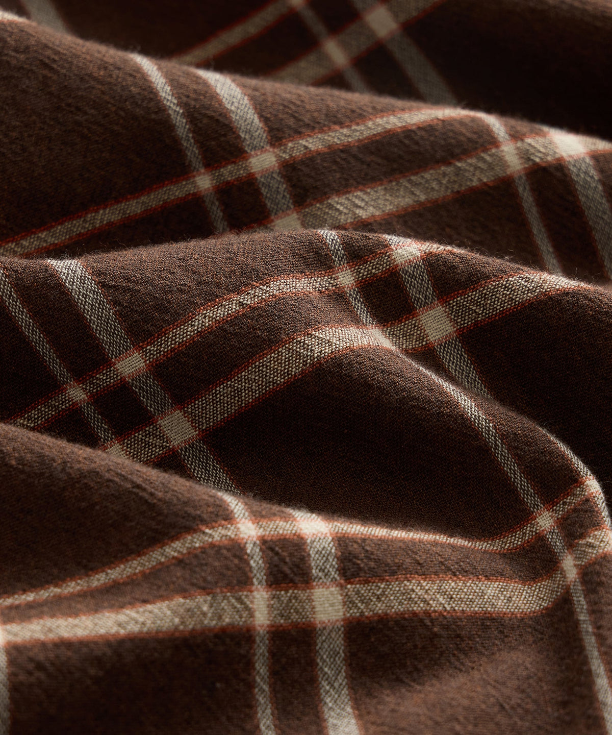 Todd Snyder Crepe Country Shirt - Dark Brown