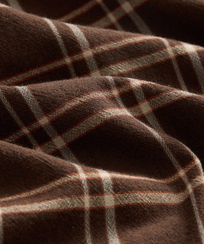 Todd Snyder Crepe Country Shirt - Dark Brown