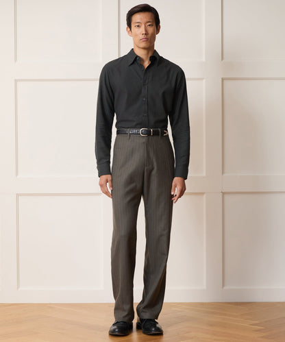 Todd Snyder Cotton-Cashmere Sport Shirt - Charcoal