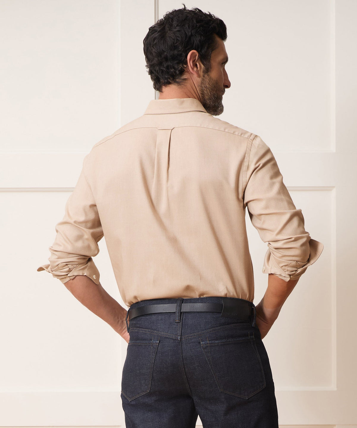Todd Snyder Cotton-Cashmere Sport Shirt - Cream