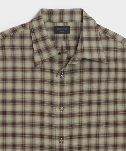 Todd Snyder Cotton-Cashmere Sport Shirt - Mint