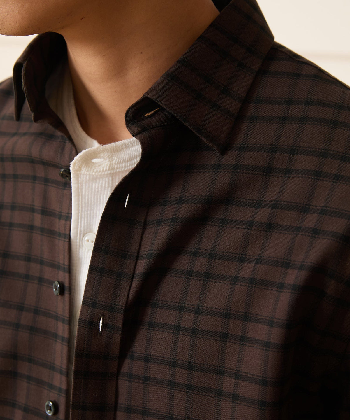 Todd Snyder Cotton-Cashmere Sport Shirt - Caviar