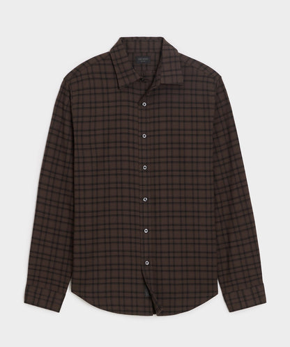 Todd Snyder Cotton-Cashmere Sport Shirt - Caviar