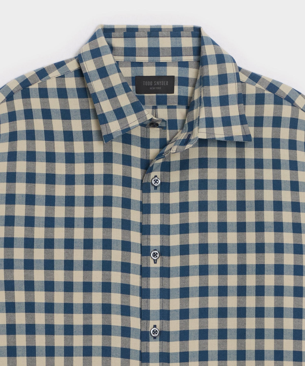 Todd Snyder Cotton-Cashmere Sport Shirt - Blue