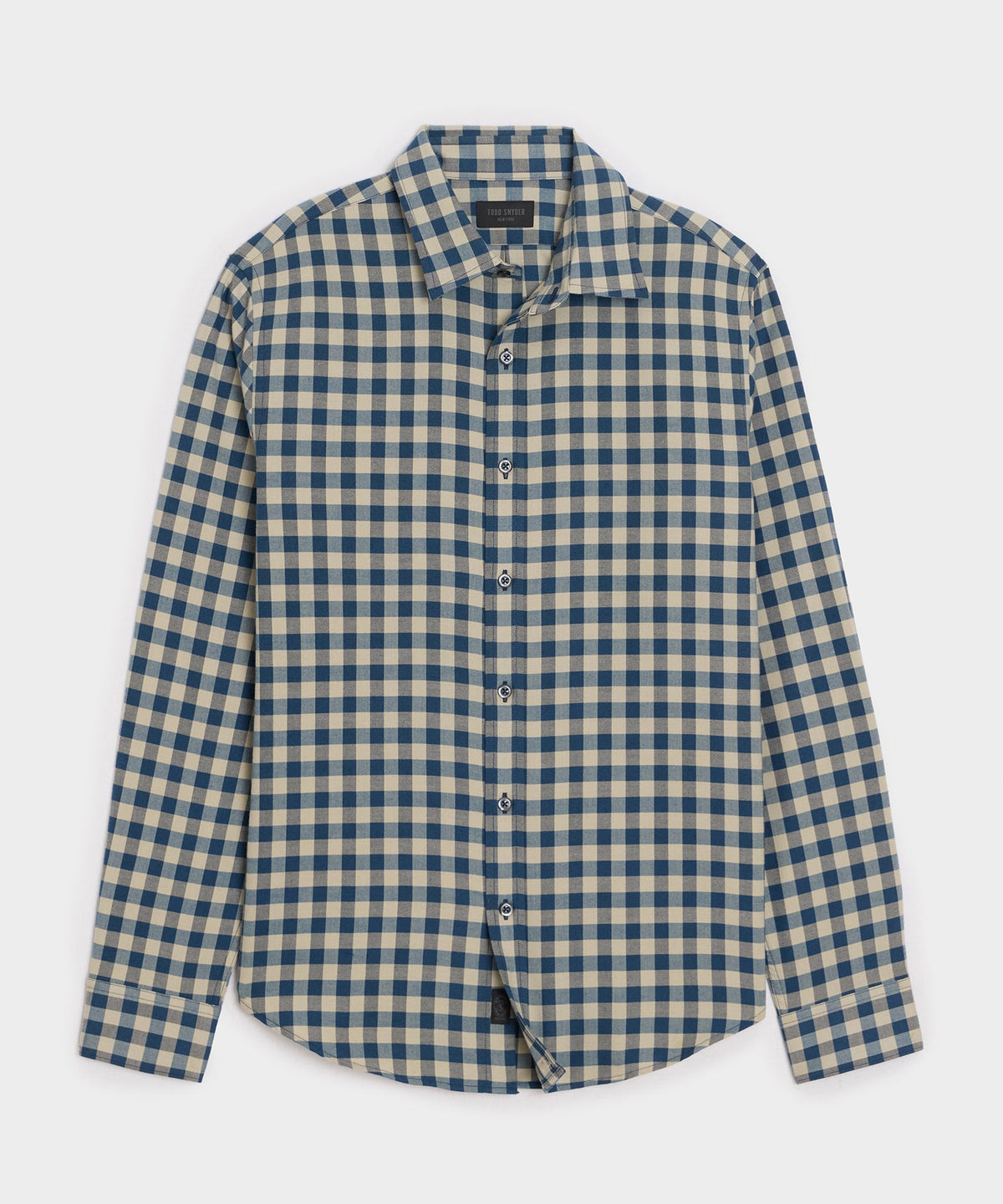 Todd Snyder Cotton-Cashmere Sport Shirt - Blue