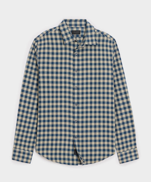 Todd Snyder Cotton-Cashmere Sport Shirt - Blue