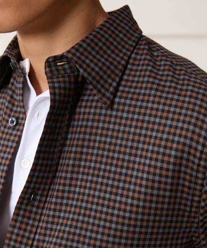 Todd Snyder Cotton-Cashmere Sport Shirt - Brown