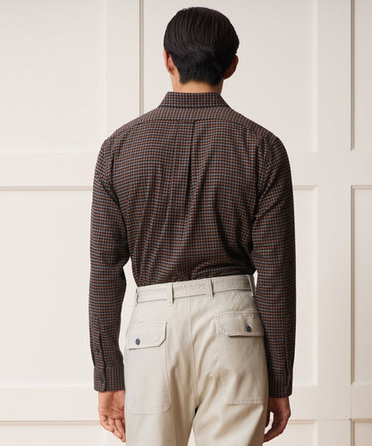 Todd Snyder Cotton-Cashmere Sport Shirt - Brown