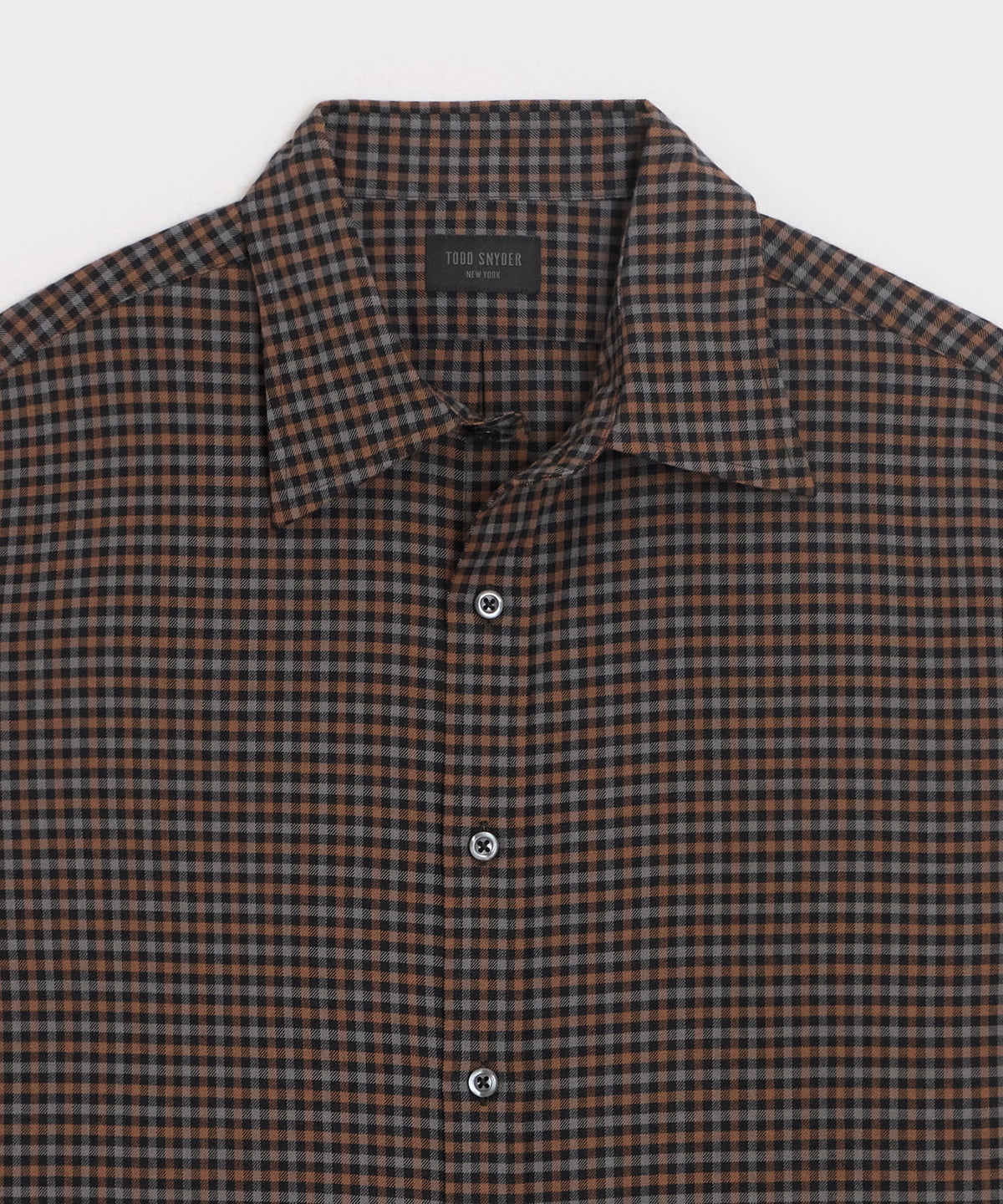 Todd Snyder Cotton-Cashmere Sport Shirt - Brown