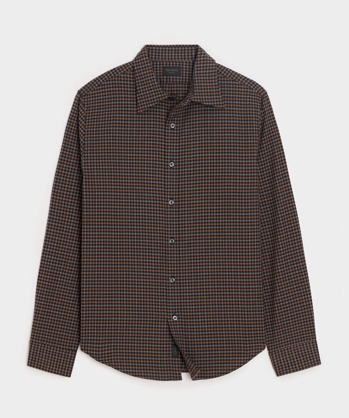 Todd Snyder Cotton-Cashmere Sport Shirt - Brown