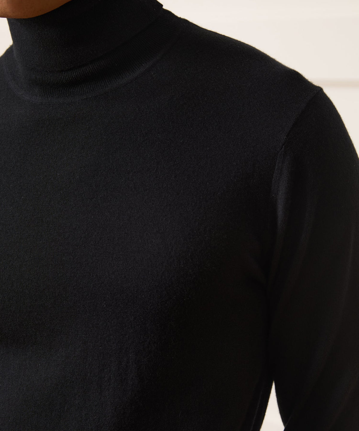 Todd Snyder Silk-Cashmere Turtleneck Sweater - Black