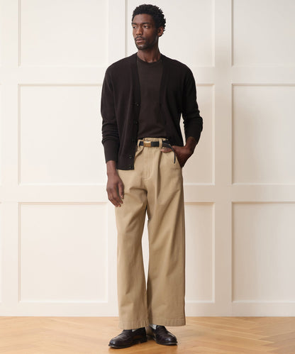 Todd Snyder Cashmere Cardigan - Espresso Bean