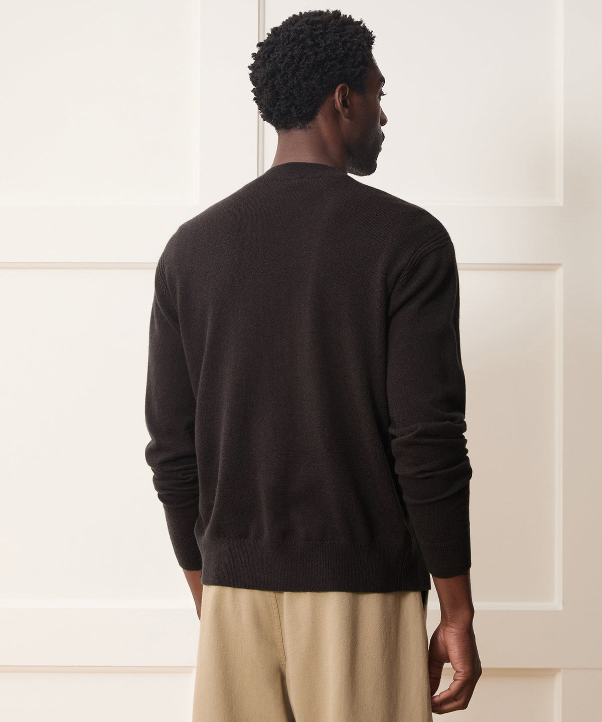 Todd Snyder Cashmere Cardigan - Espresso Bean