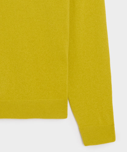 Todd Snyder Cashmere Crewneck - Chartreuse