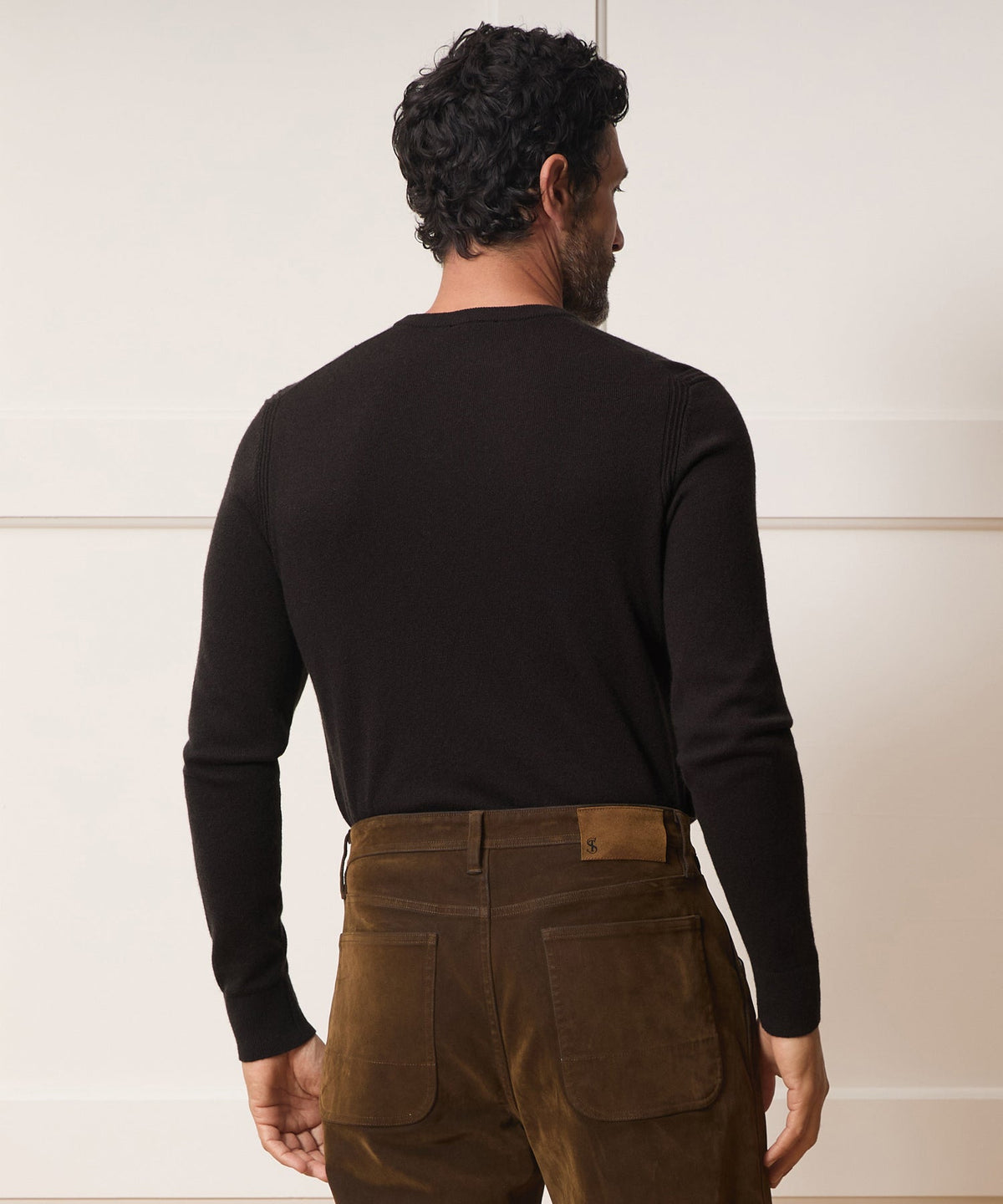 Todd Snyder Cashmere Crewneck - Espresso Bean