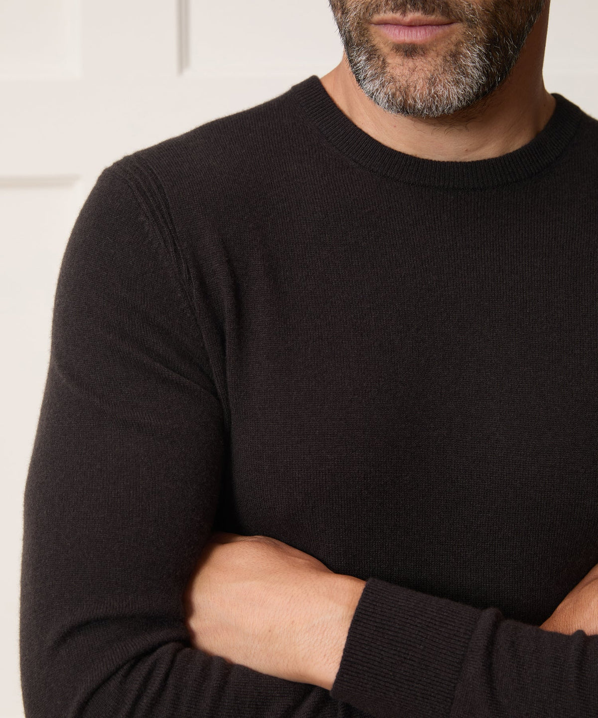 Todd Snyder Cashmere Crewneck - Espresso Bean