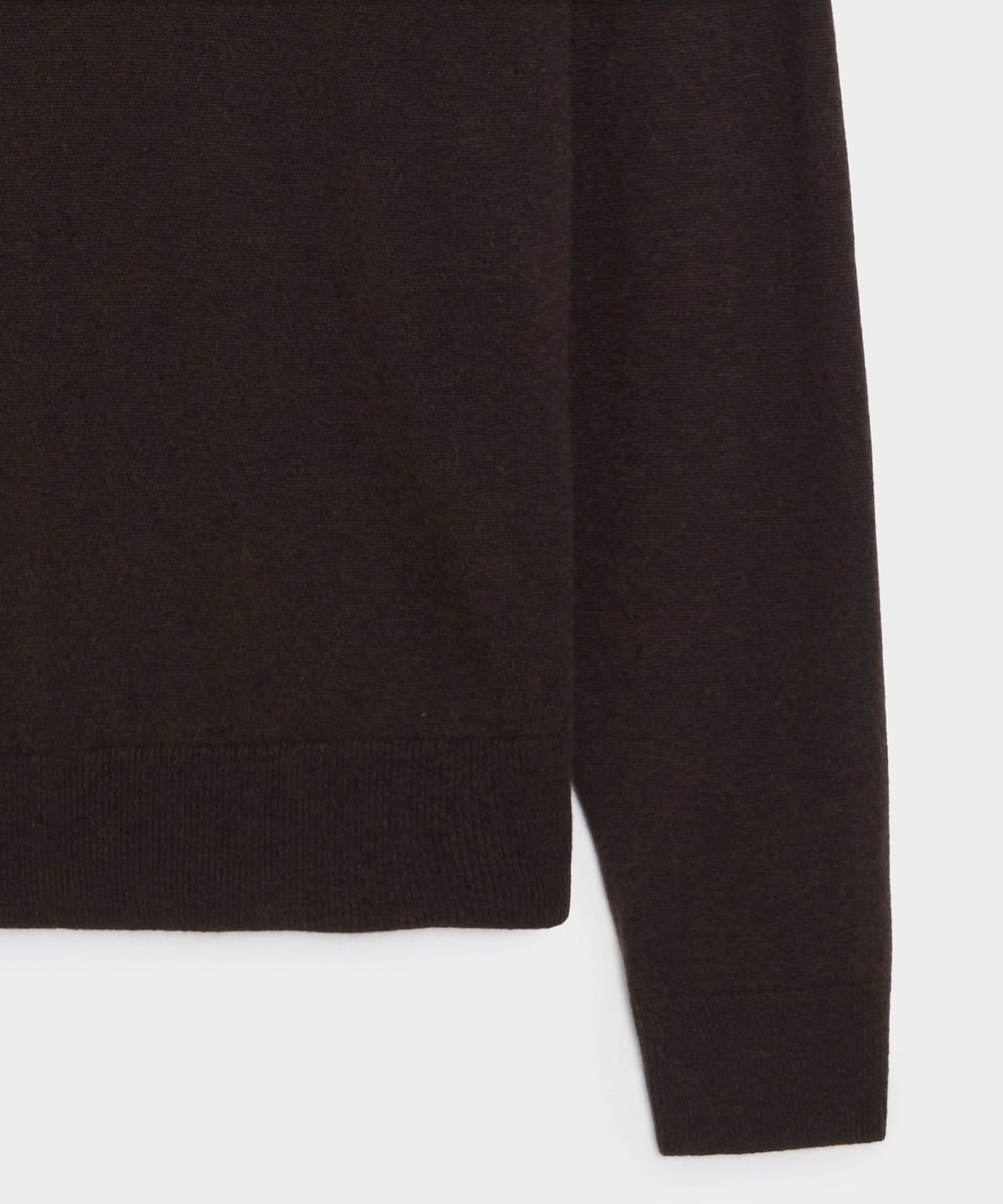 Todd Snyder Cashmere Crewneck - Espresso Bean