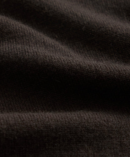 Todd Snyder Cashmere Crewneck - Espresso Bean
