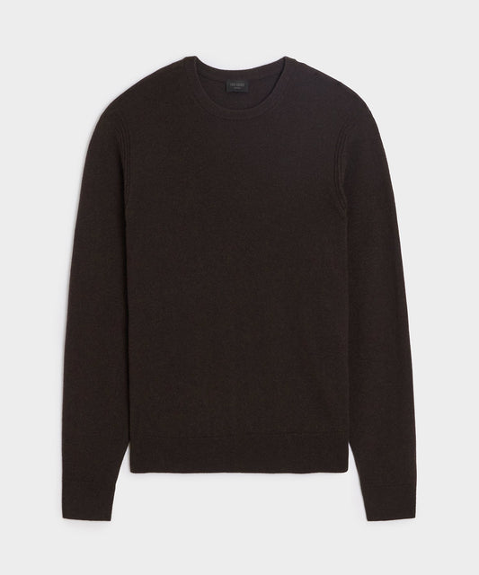 Todd Snyder Cashmere Crewneck - Espresso Bean
