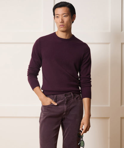 Todd Snyder Cashmere Crewneck - Raisin
