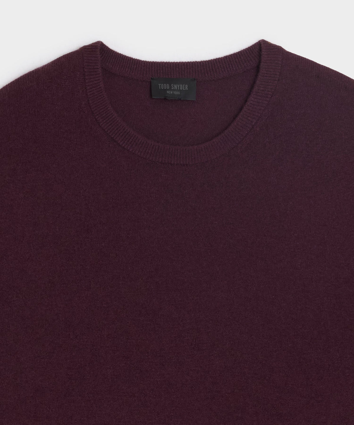 Todd Snyder Cashmere Crewneck - Raisin