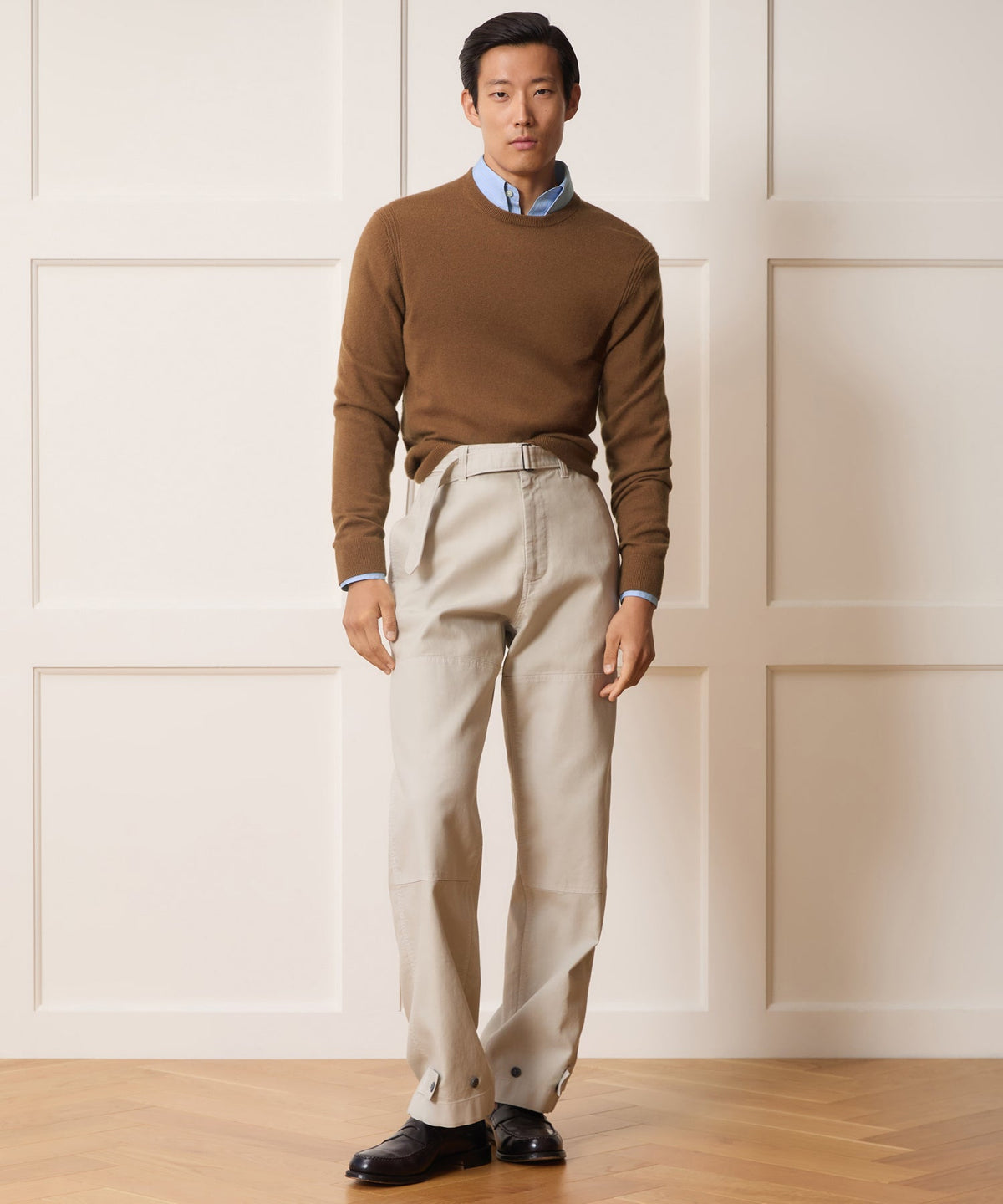 Todd Snyder Cashmere Crewneck - Tobacco