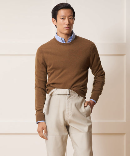 Todd Snyder Cashmere Crewneck - Tobacco