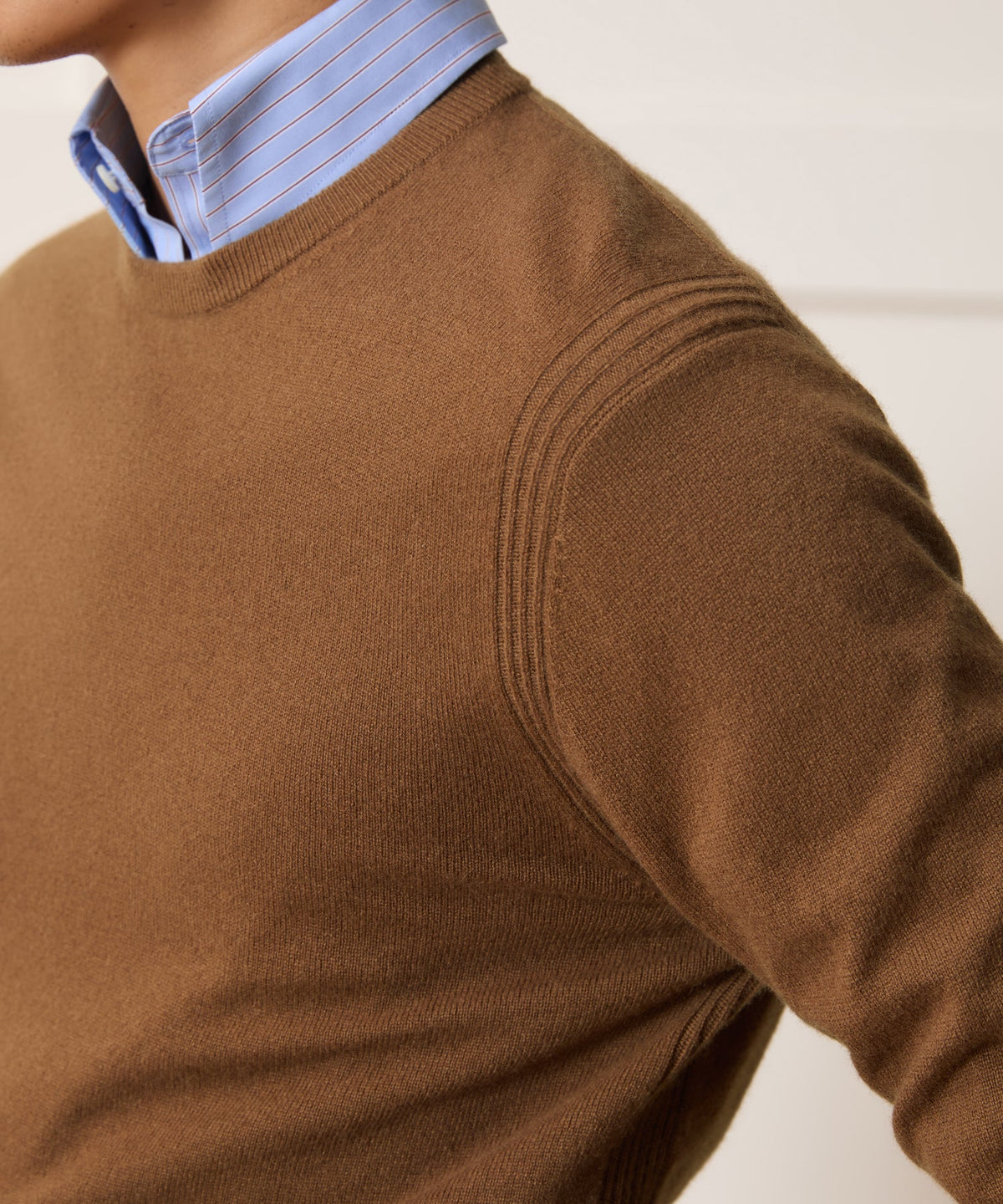 Todd Snyder Cashmere Crewneck - Tobacco
