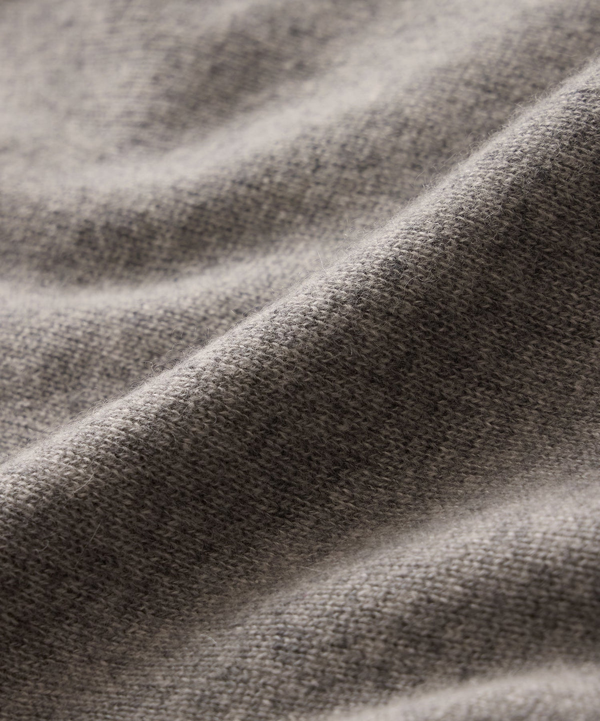 Todd Snyder Todd Snyder x The Ohio State University™ Cashmere Quarter-Zip Sweater - Light Grey Heather