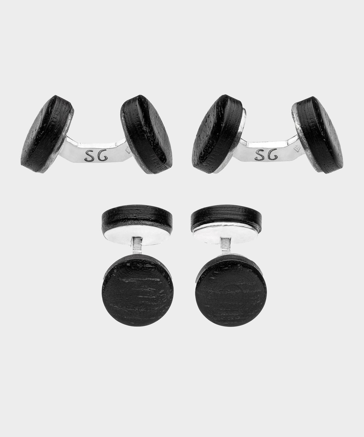 Todd Snyder Samuel Gassmann Cufflinks - Black