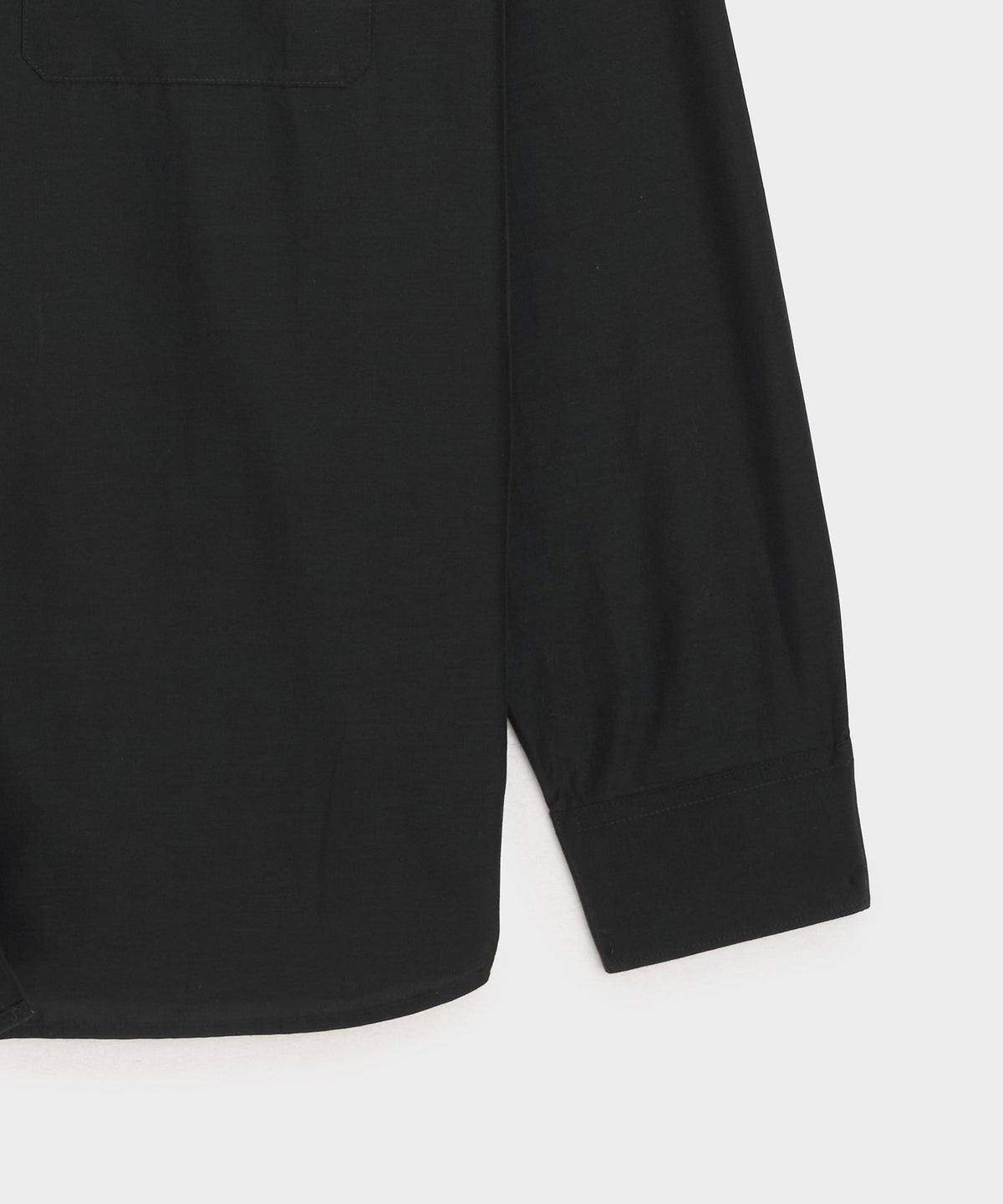Todd Snyder Cotton-Silk Big Shirt - Black