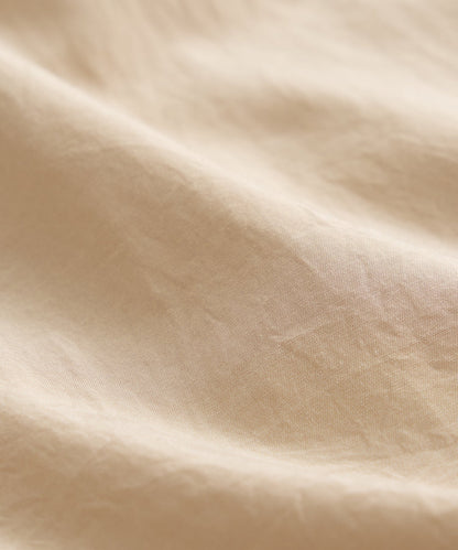 Todd Snyder Cotton-Silk Big Shirt - Khaki