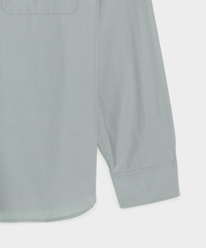 Todd Snyder Cotton-Silk Big Shirt - Silver Lake