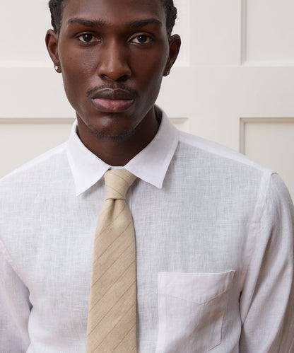 Todd Snyder Sea Soft Irish Linen Shirt - White