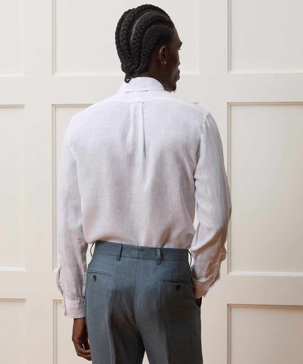 Todd Snyder Sea Soft Irish Linen Shirt - White